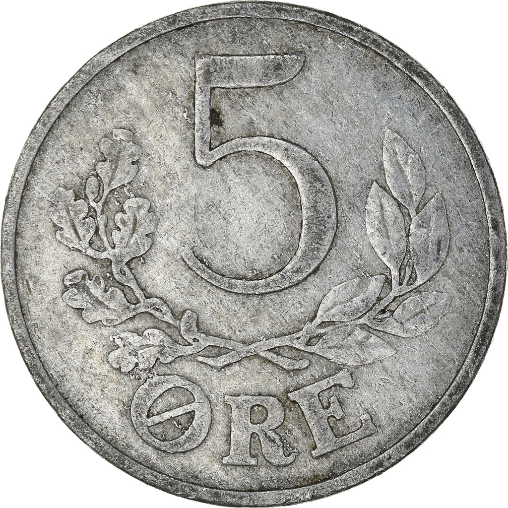 Moeda, Dinamarca, 5 Öre, 1941