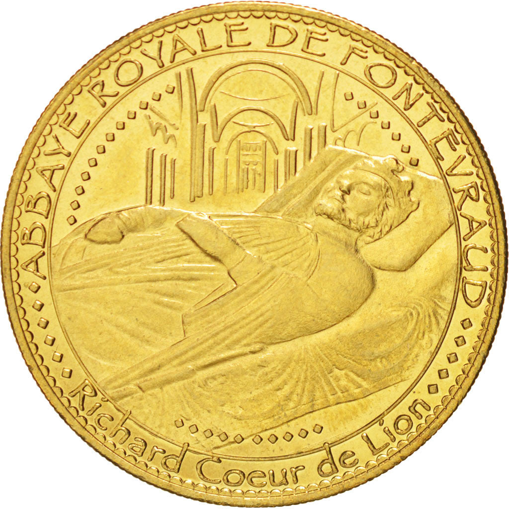Tourist Token, Abbaye Royale de Fontevraud, Undated, MS(63), Arthus Bertrand