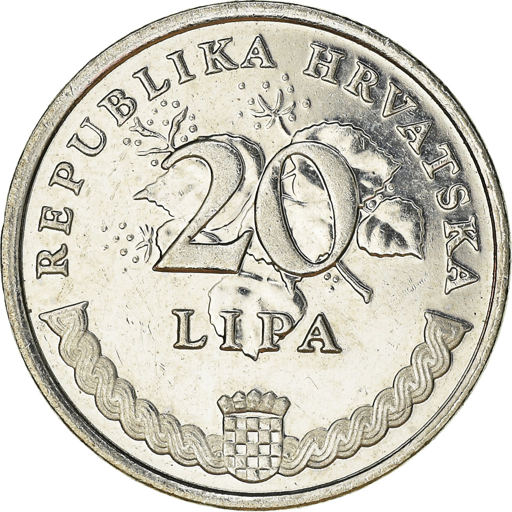 Moneta, Croazia, 20 Lipa, 2015