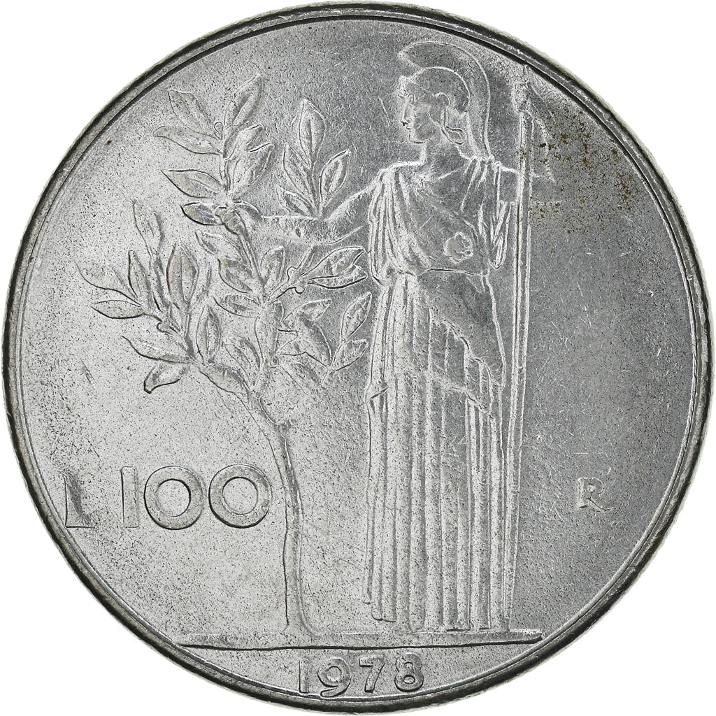 Coin, Italy, 100 Lire, 1978
