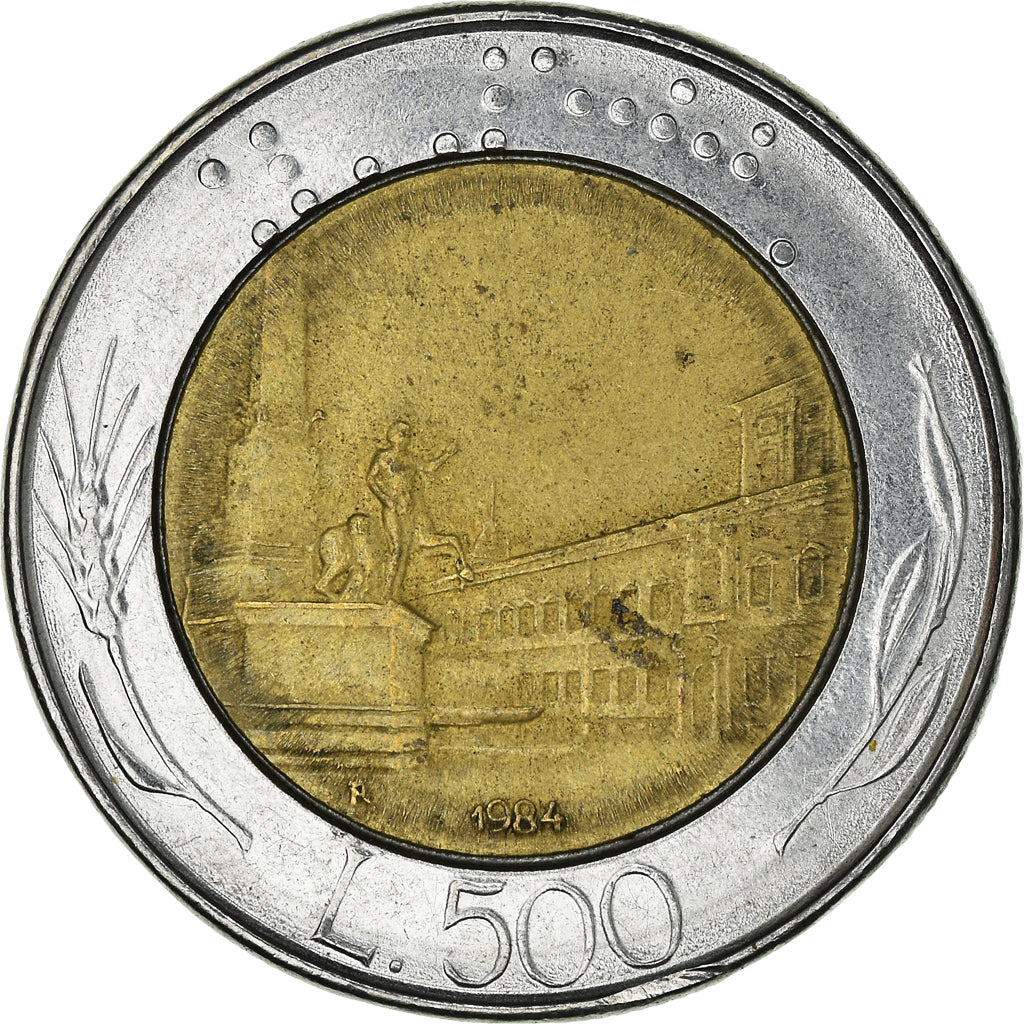 Moneda, Italia, 500 Lire