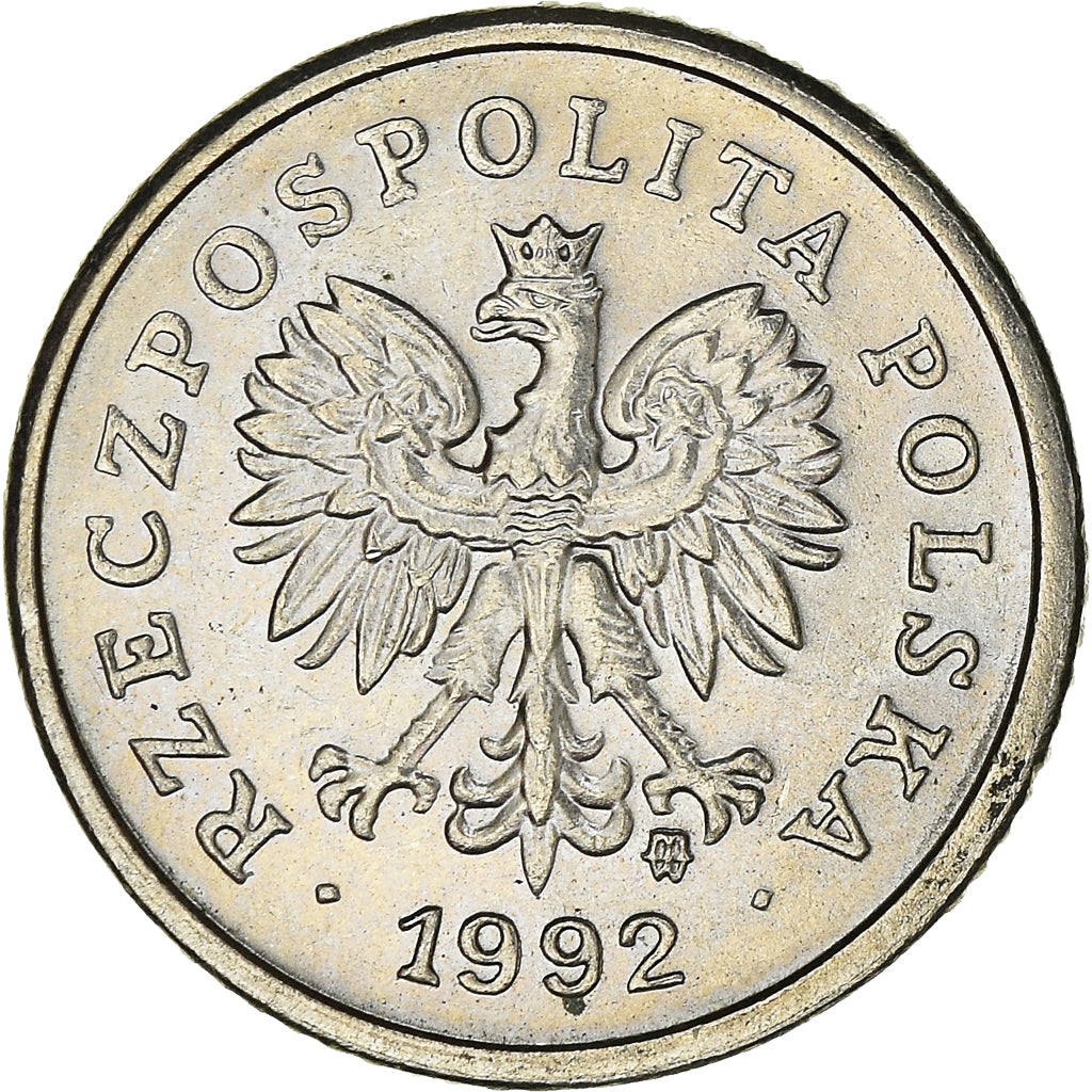 Coin, Poland, 10 Groszy, 1992