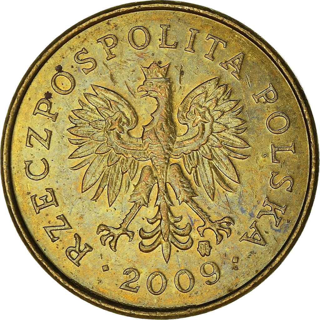 Moneta, Polonia, 2 Grosze, 2009