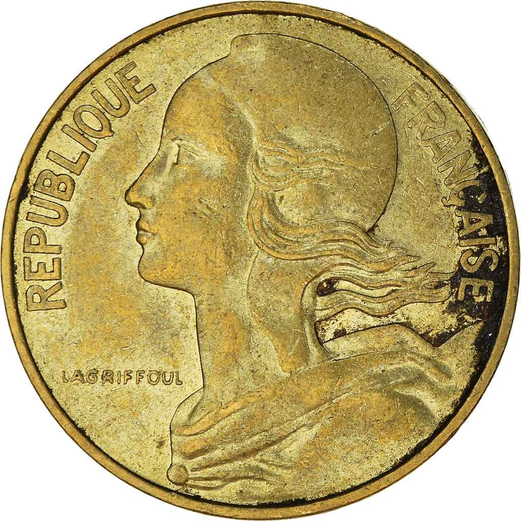 Coin, France, 10 Centimes, 1983