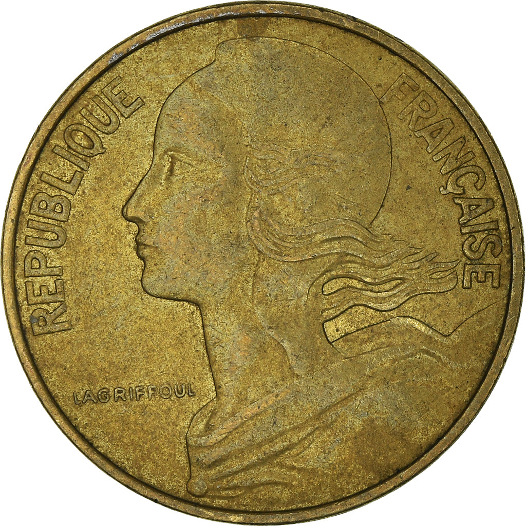 Coin, France, 10 Centimes, 1979