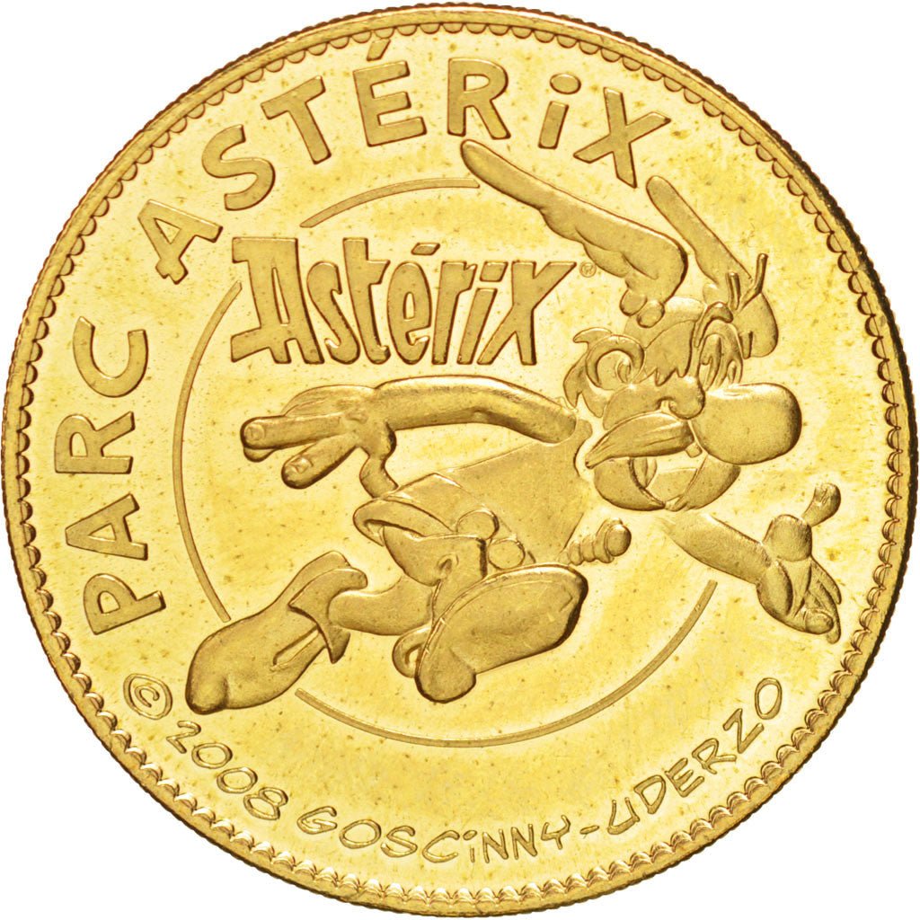 Tourist Token, Parc Astérix, 2009, MS(63), Arthus Bertrand