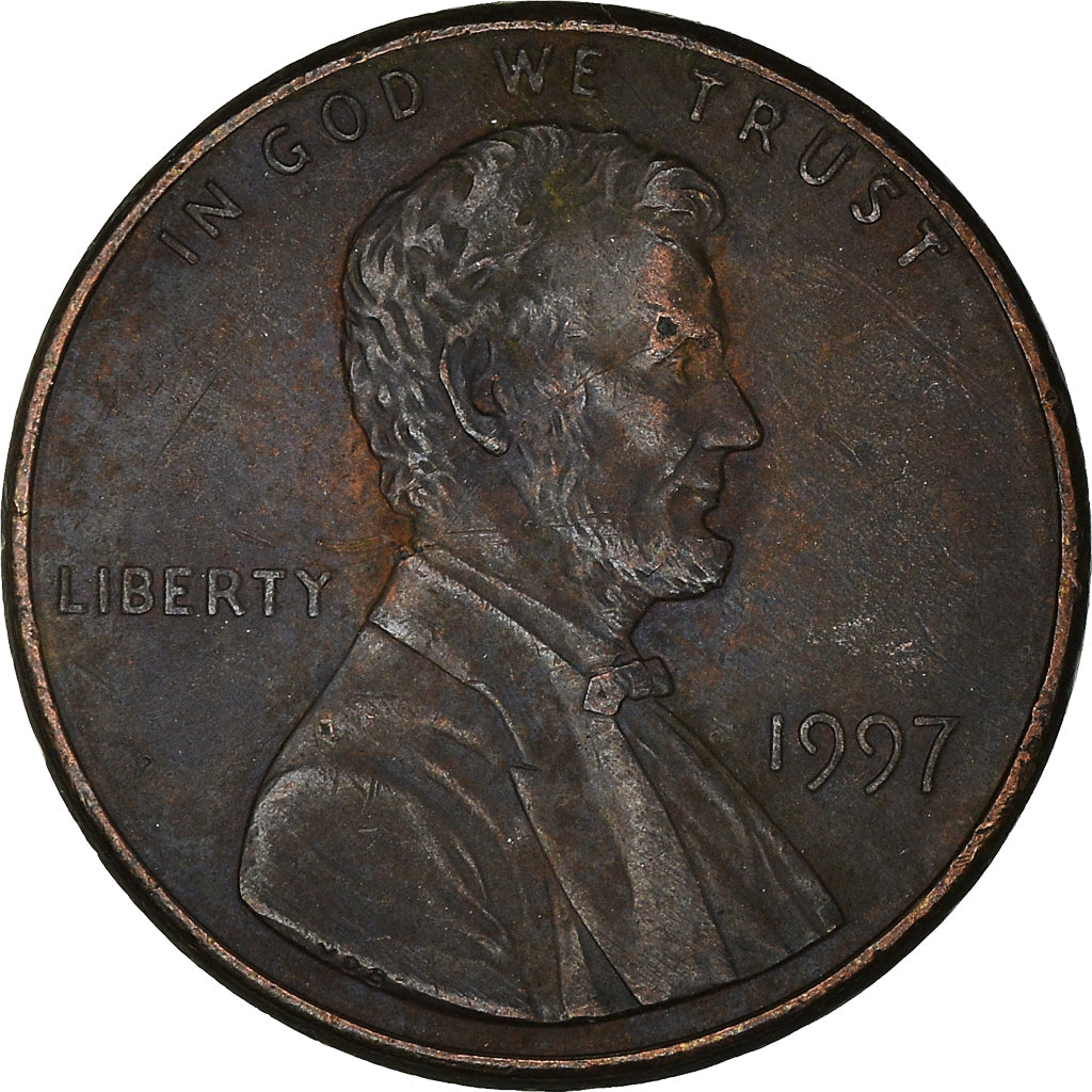 Monnaie, États-Unis, Cent, 1997