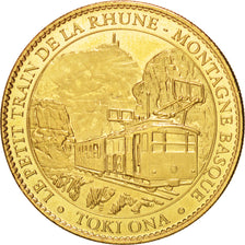 Tourist Token, Petit Train de la Rhune, Toki Ona, 2009, MS(63), Arthus Bertrand