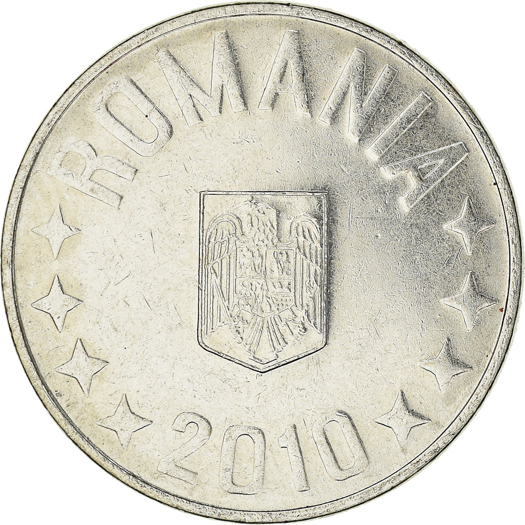 Monnaie, Roumanie, 10 Bani, 2010