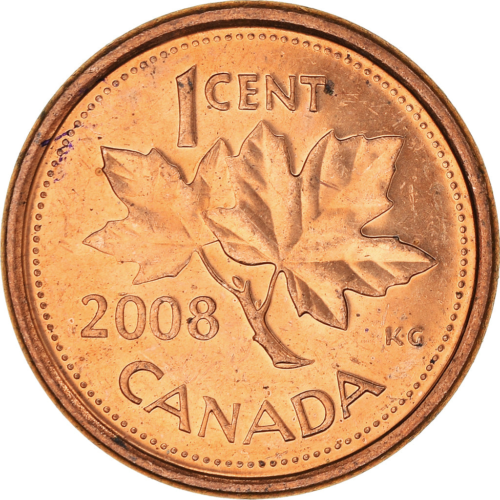 Coin, Canada, Cent, 2008