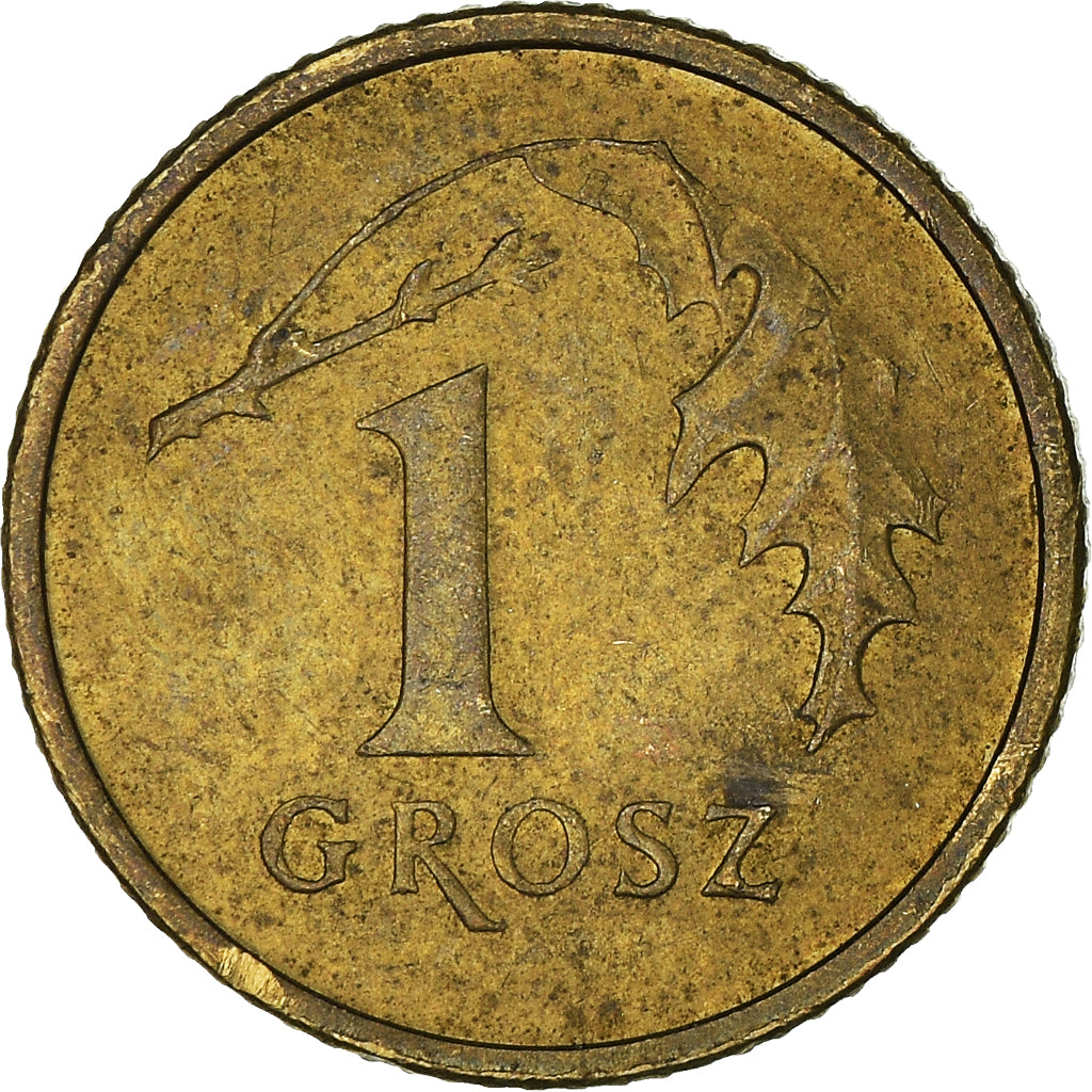 Moneta, Polonia, Grosz, 2008