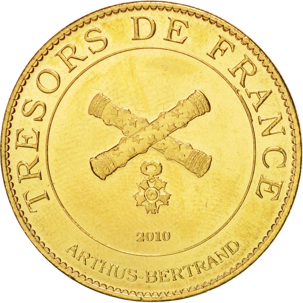 Tourist Token, Parc Astérix, Idéfix, 2010, MS(63), Arthus Bertrand