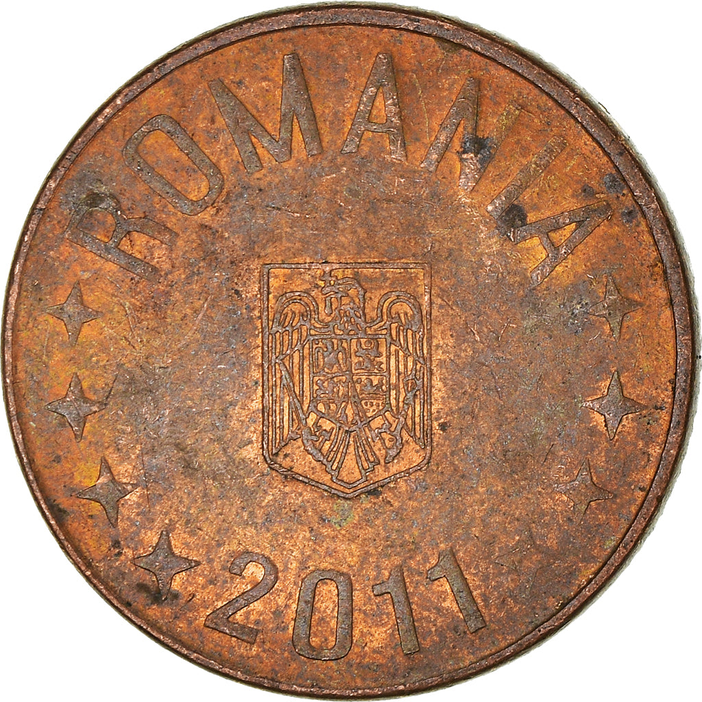 Monnaie, Roumanie, 5 Bani, 2011
