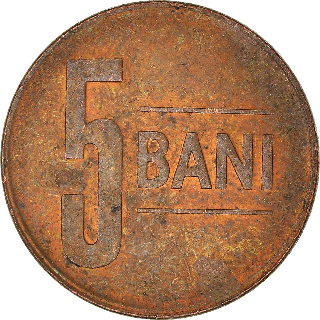 Monnaie, Roumanie, 5 Bani, 2011