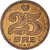 Munten, Denemarken, 25 Öre, 1993