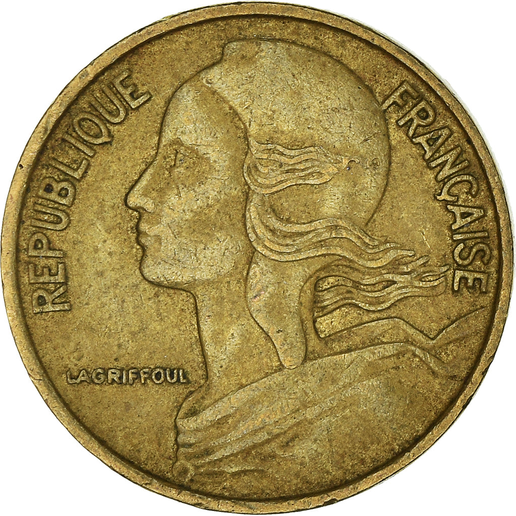 Monnaie, France, 5 Centimes, 1966