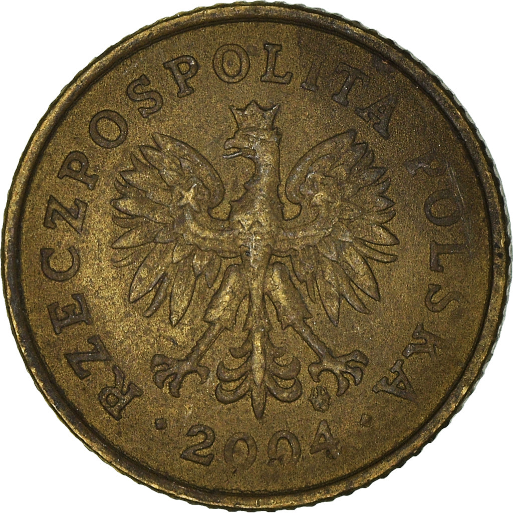 Moneta, Polonia, Grosz, 2004