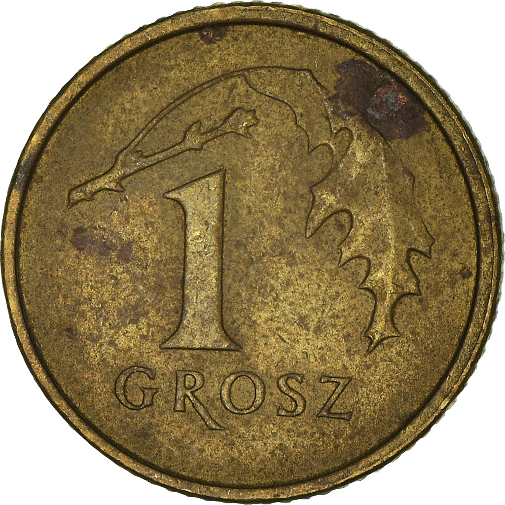 Moneta, Polonia, Grosz, 2004