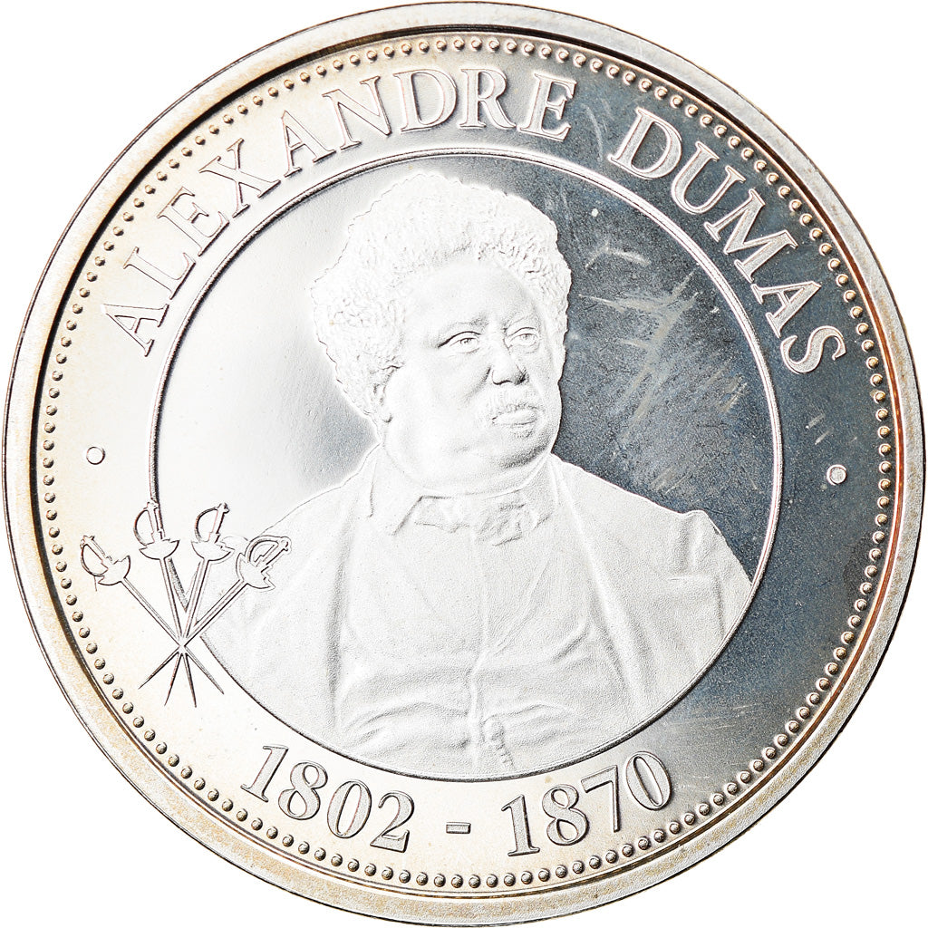 France, Médaille, Collection Panthéon, Alexandre Dumas, Arts & Culture, FDC