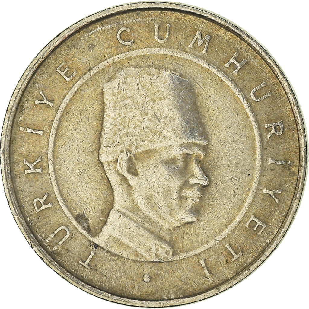 Moneta, Turchia, 10 New Kurus, 2005