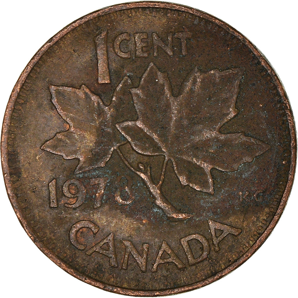 Moneta, Canada, Cent, 1978