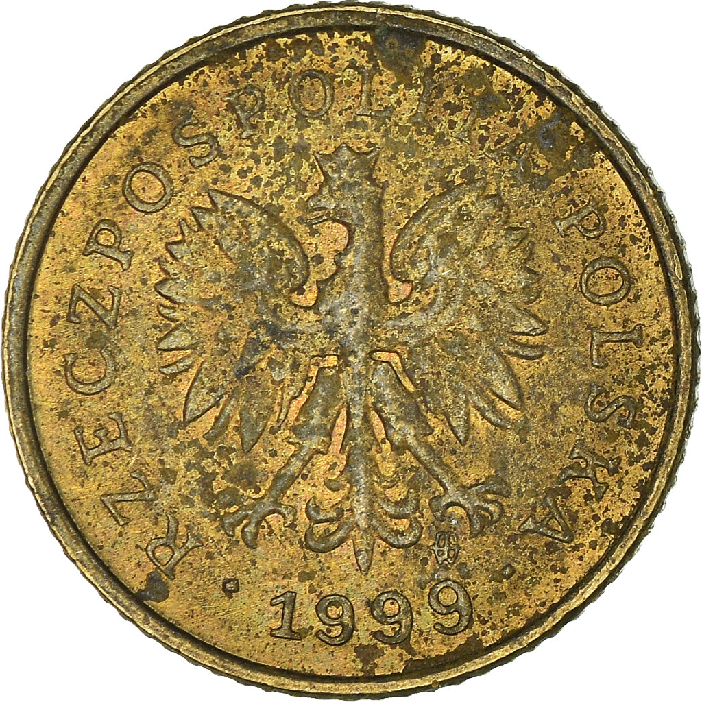 Coin, Poland, Grosz, 1999