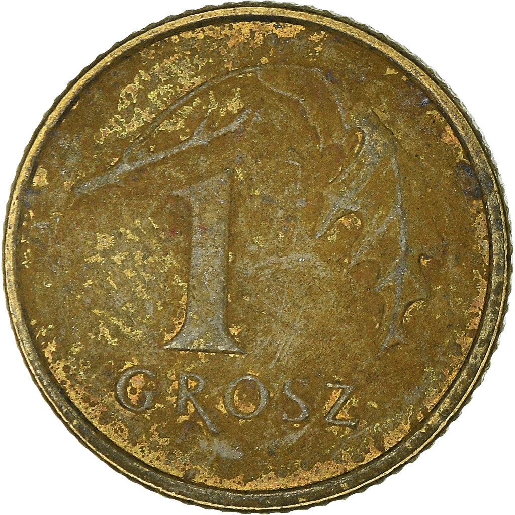 Coin, Poland, Grosz, 1999
