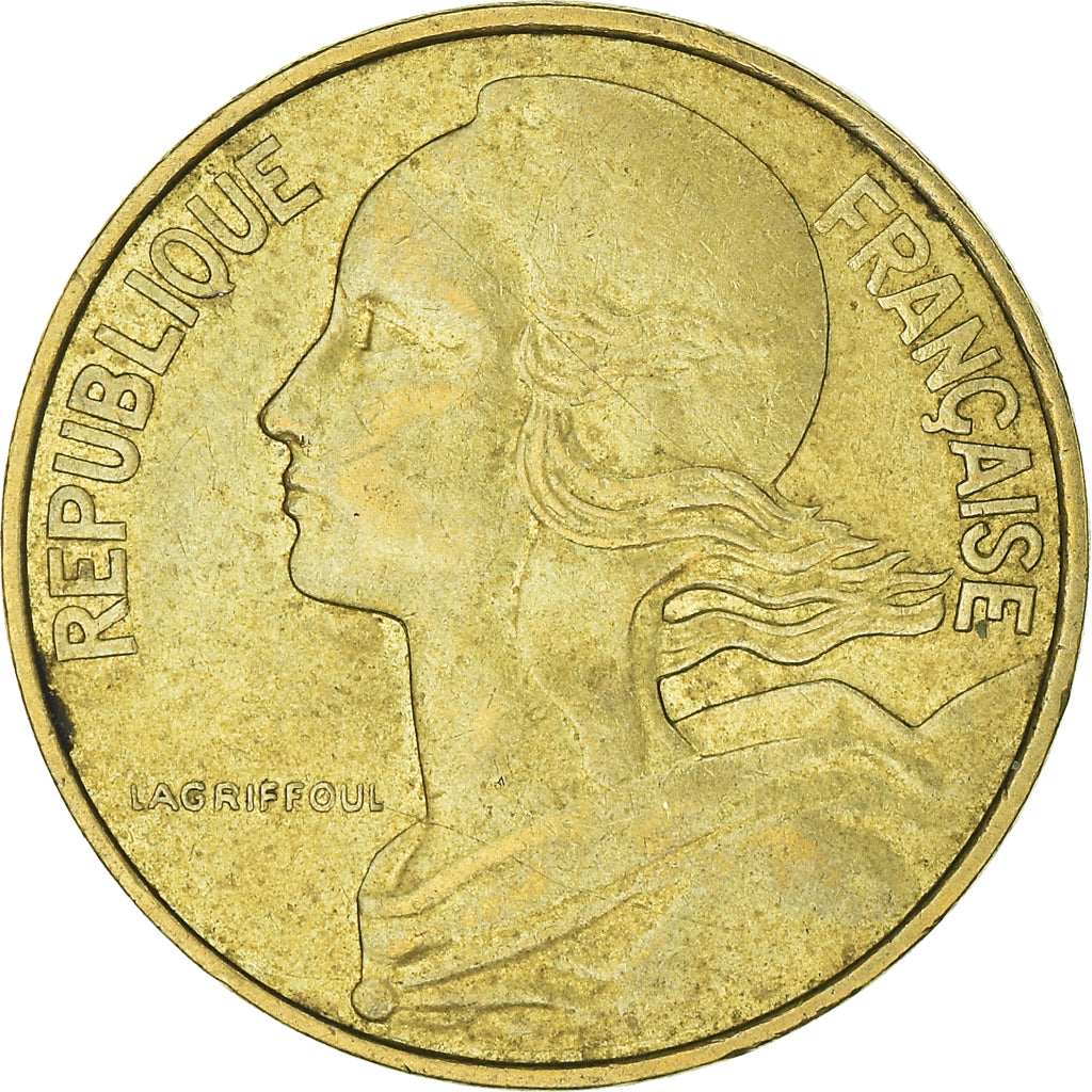 Coin, France, 10 Centimes, 1980