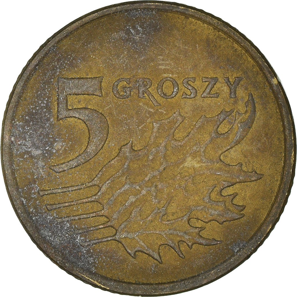 Munten, Polen, 5 Groszy, 2003
