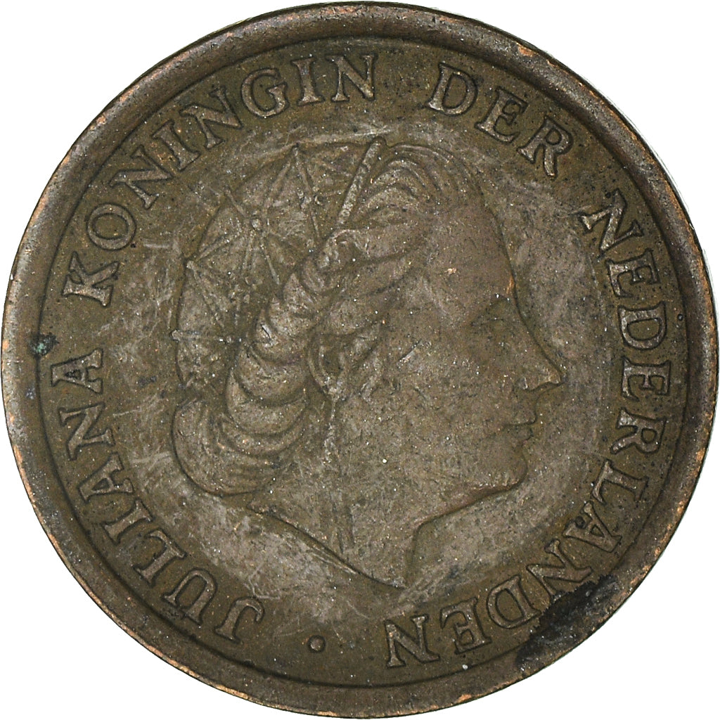 Moeda, Países Baixos, Cent, 1964
