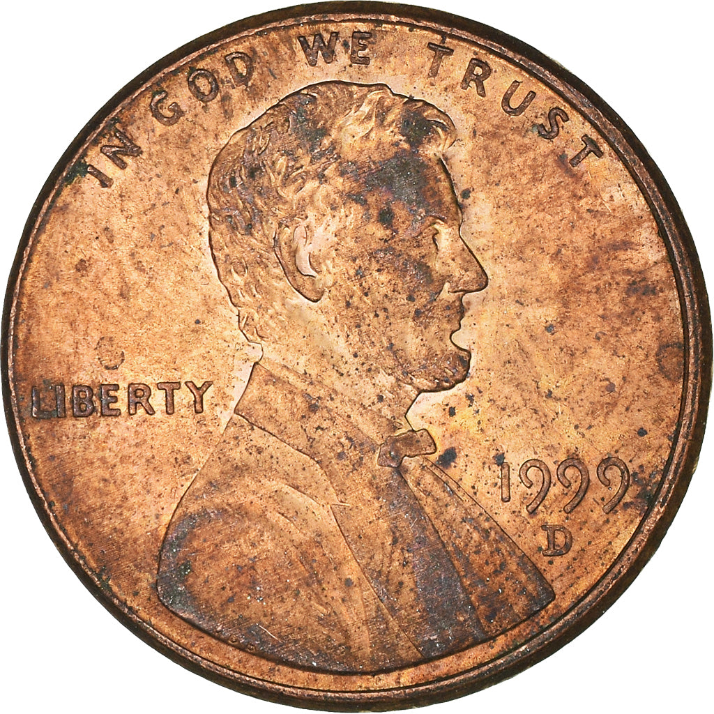 Münze, Vereinigte Staaten, Cent, 1999