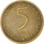Monnaie, Bulgarie, 5 Stotinki, 2000