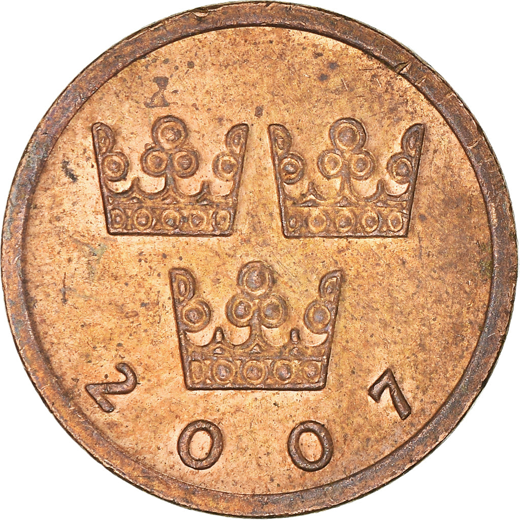 Moneta, Szwecja, 50 Öre, 2007