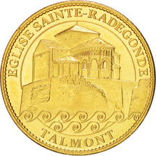 France, Token, Tourist Token, Eglise Sainte-Radegonde, Talmont, 2007, Arthus