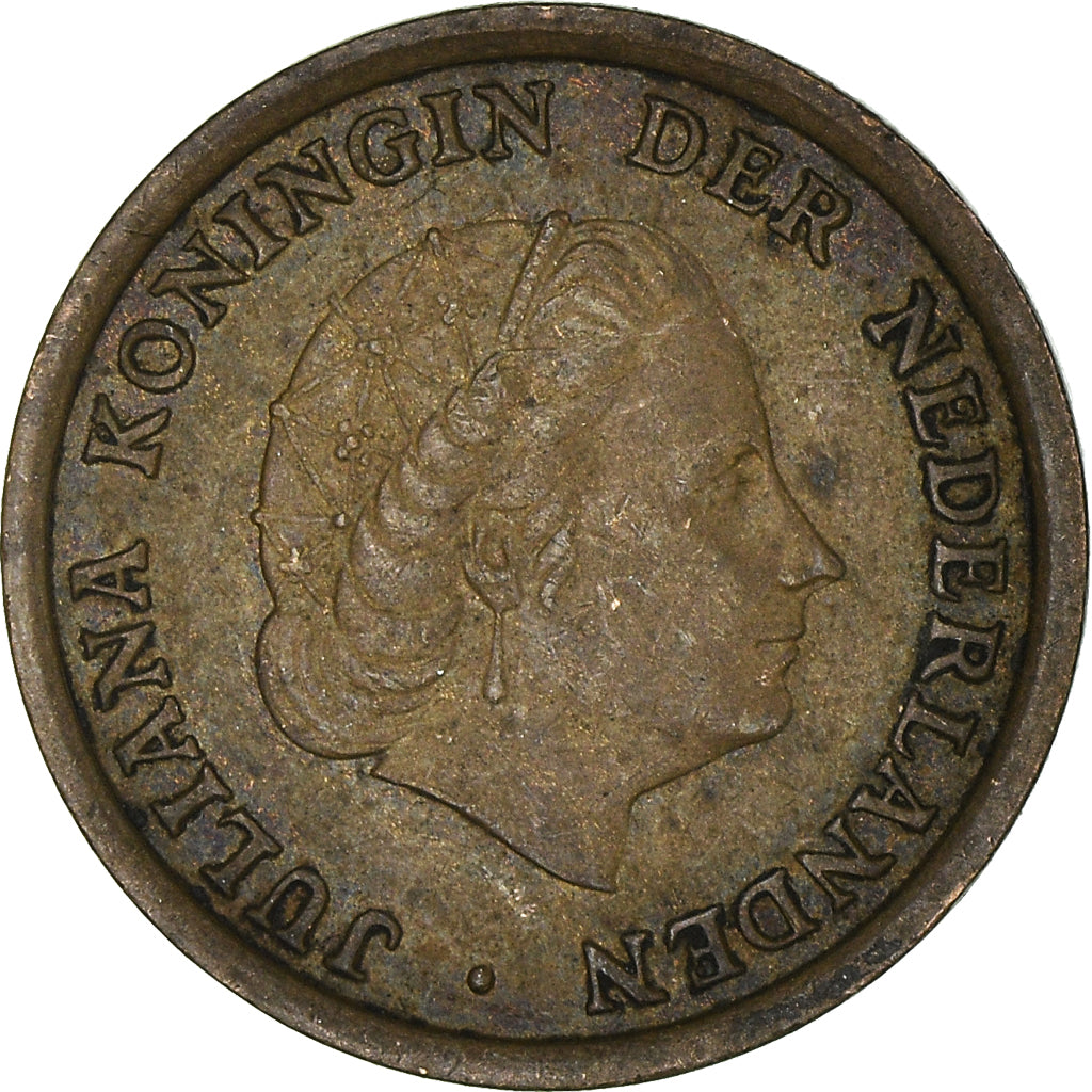 Coin, Netherlands, Cent, 1958