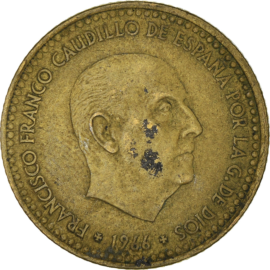 Moeda, Espanha, Peseta, 1966 (68)