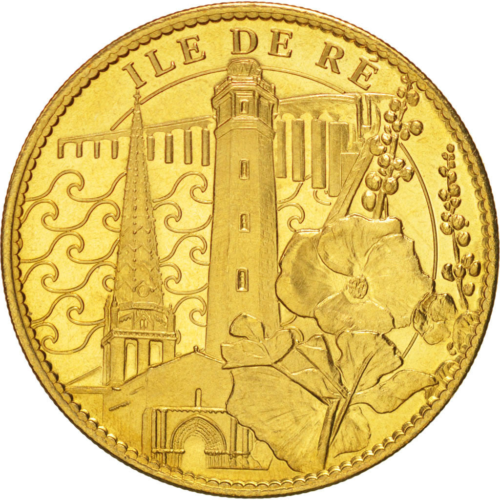 Tourist Token, Ile de Ré, Phare, 2007, MS(63), Arthus Bertrand