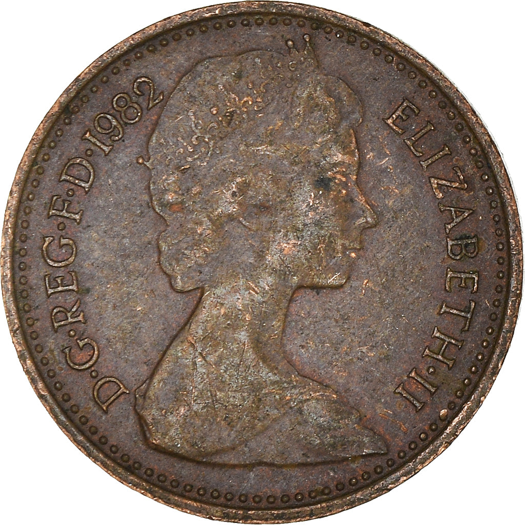 Monnaie, Grande-Bretagne, 1/2 Penny, 1982