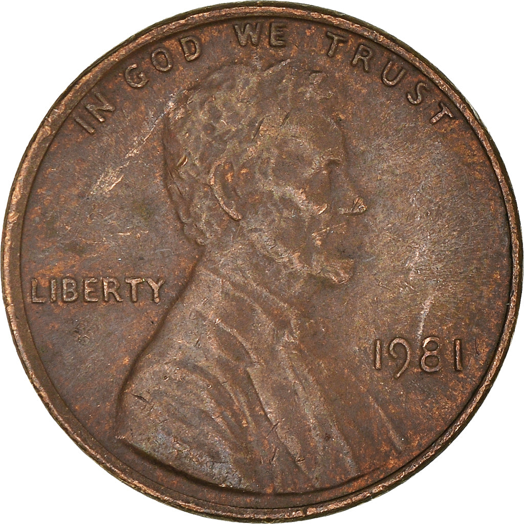 Moneta, Stati Uniti, Cent, 1981