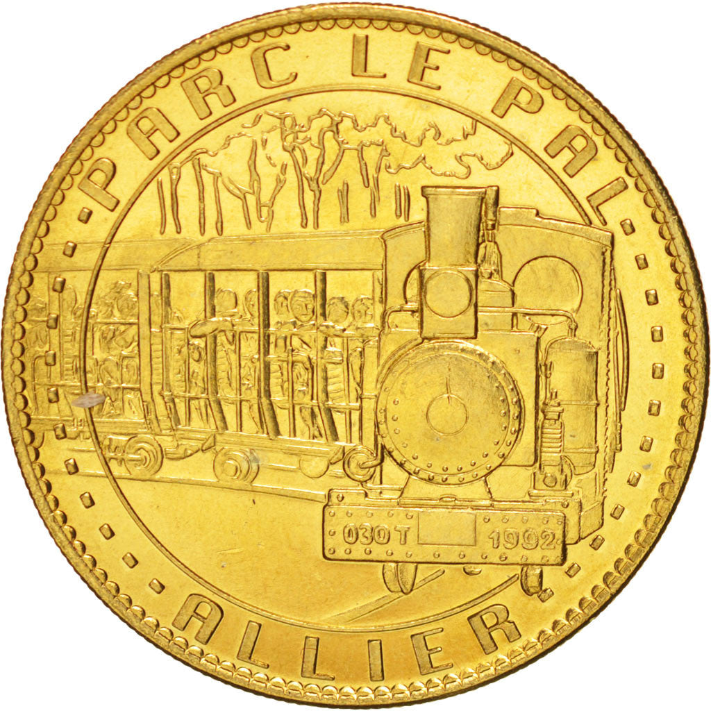 France, Token, Tourist Token, Parc Le Pal, Allier, 2007, Arthus Bertrand