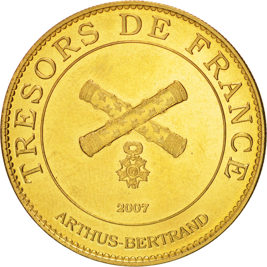 France, Token, Tourist Token, Parc Le Pal, Allier, 2007, Arthus Bertrand