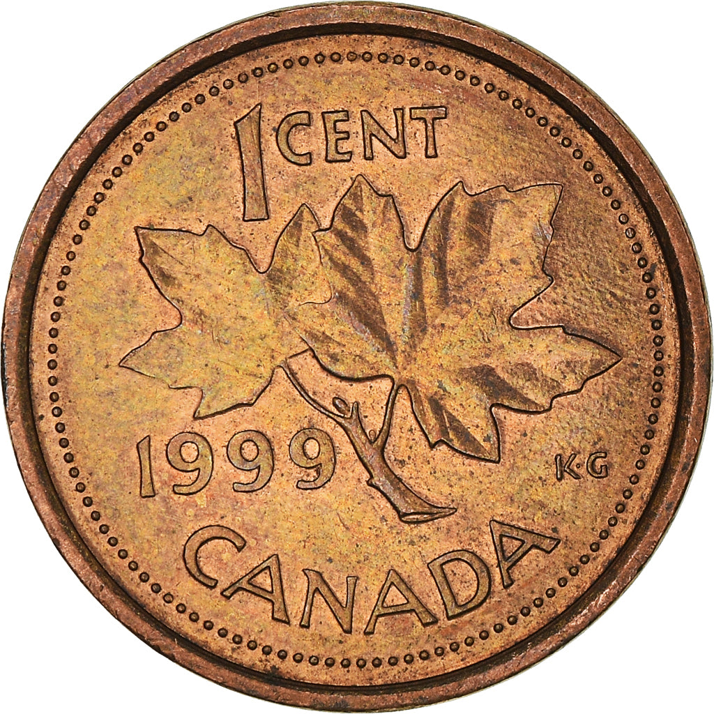 Moneta, Canada, Cent, 1999