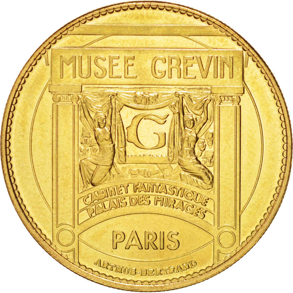 Tourist Token, Musée Grévin, Céline Dion, Undated, MS(63), Arthus Bertrand