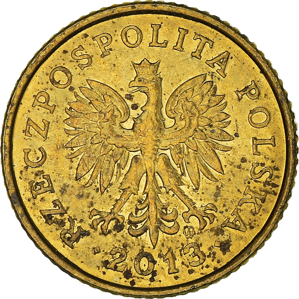 Moneta, Polonia, Grosz, 2013