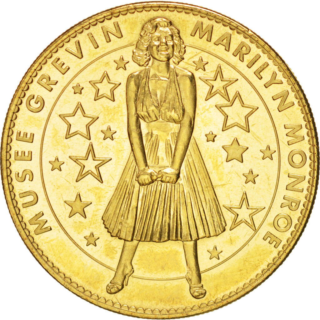 France, Token, Tourist Token, Musée Grévin, Marilyn Monroe, Undated, Arthus
