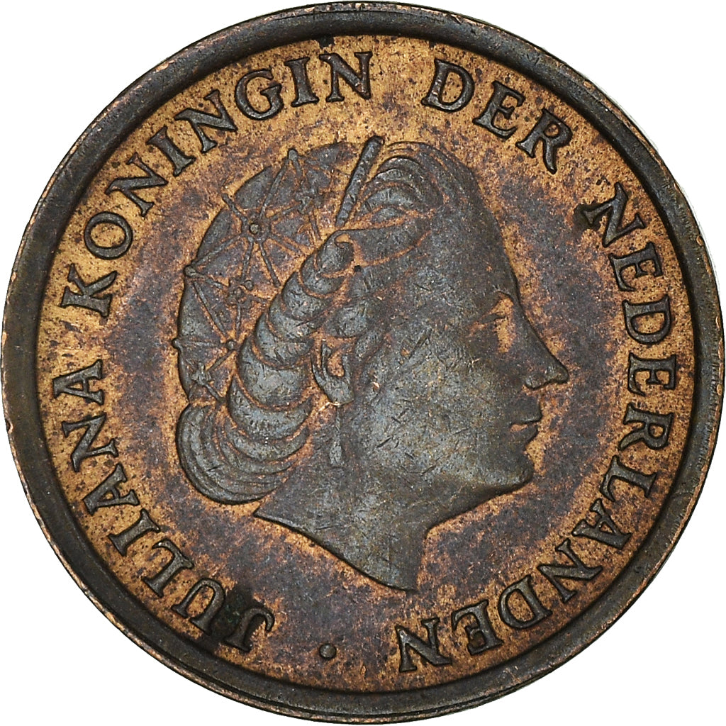 Monnaie, Pays-Bas, Cent, 1962