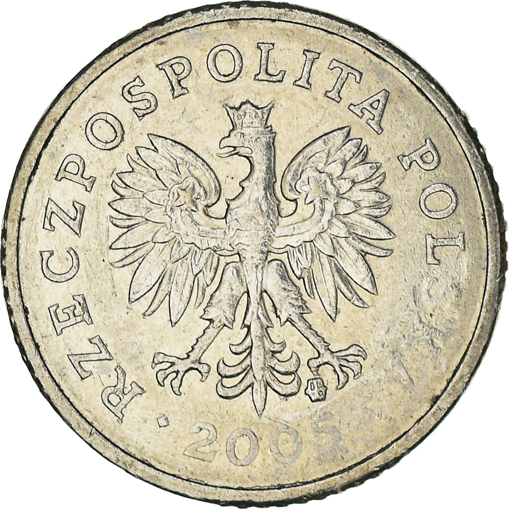 Monnaie, Pologne, 10 Groszy, 2005