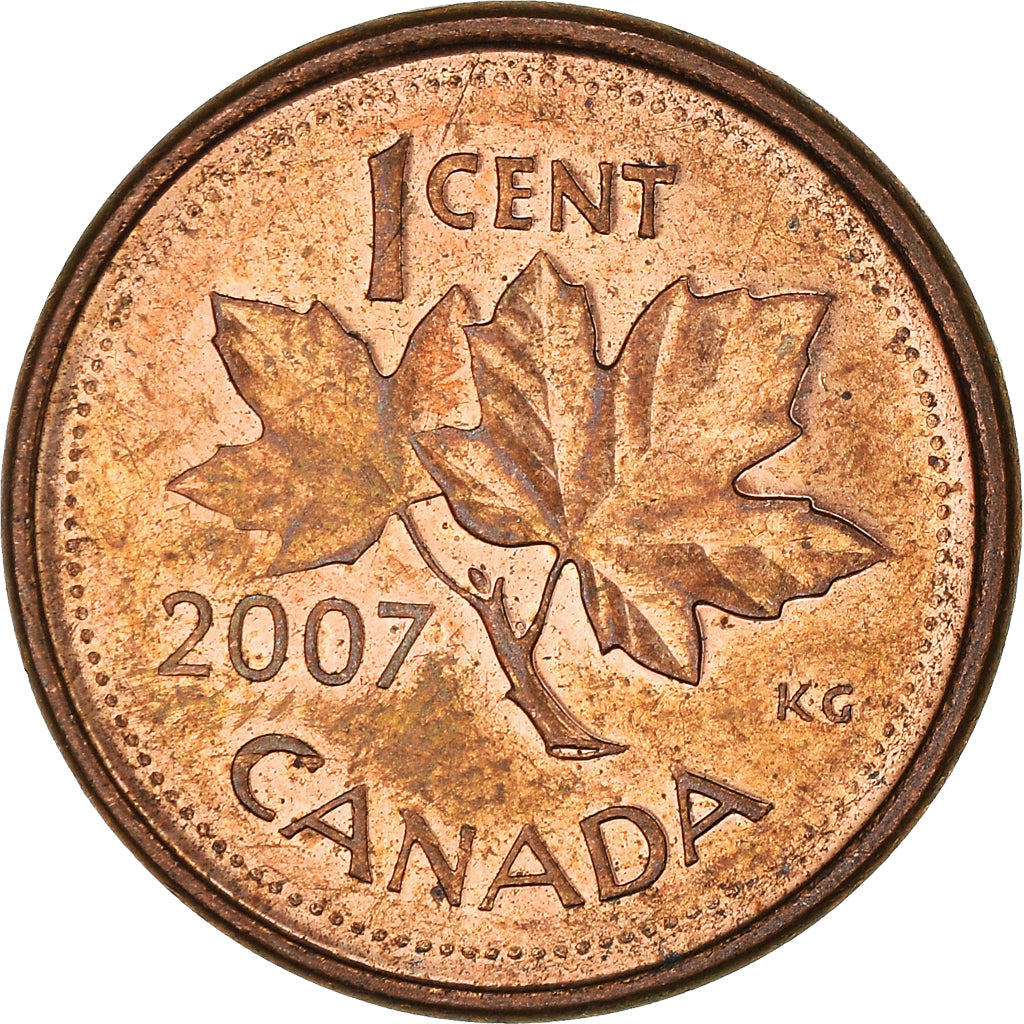 Moneta, Canada, Cent, 2007