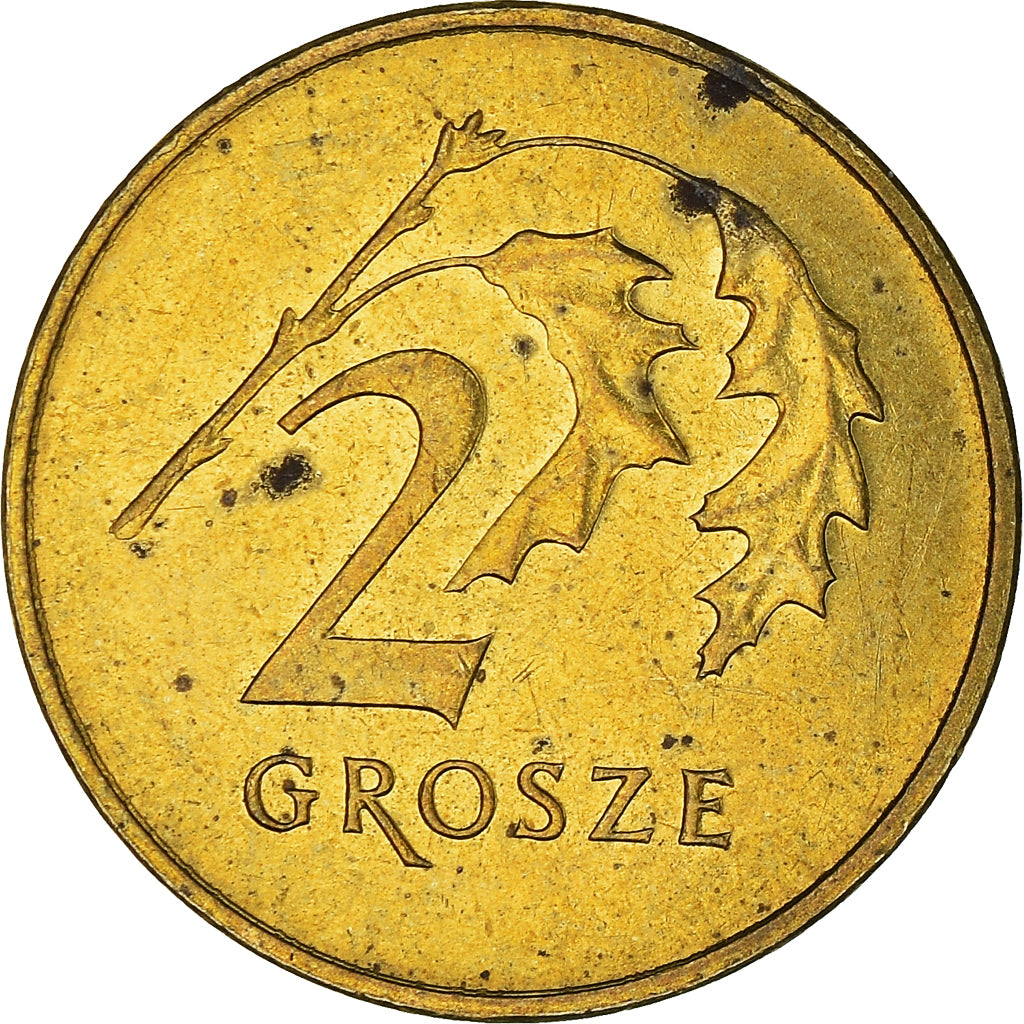 Monnaie, Pologne, 2 Grosze, 2011