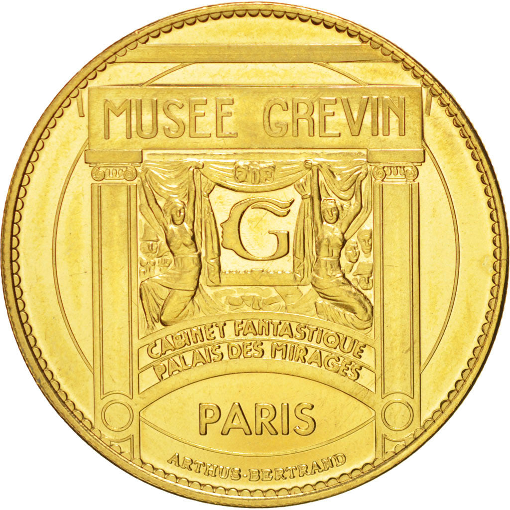 Tourist Token, Musée Grévin, Mimie Mathy, Undated, MS(63), Arthus Bertrand
